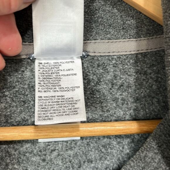 The North Face Gray TKA 100 1/4 Zip Pullover Fleece Sweater Men’s Size X… - Picture 5 of 6